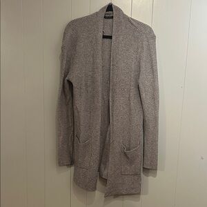 Cyrus Grey Cozy Open Front Cardigan Size Medium